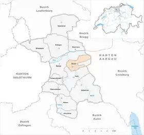 Karte von Buchs