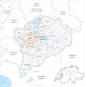 Karte von Bulle