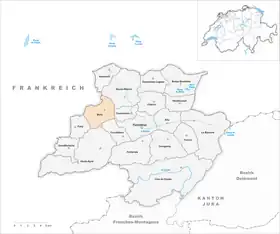 Karte von Bure