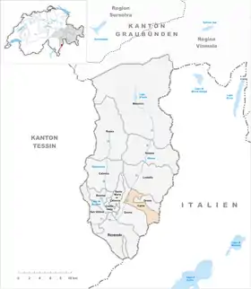 Karte von Cama