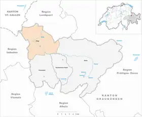 Karte von Chur