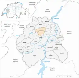 Karte von Corminboeuf