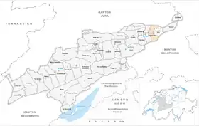 Karte von Crémines