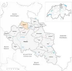 Karte von Dägerlen