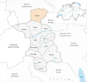 Karte von Densbüren