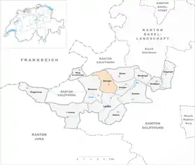 Karte von Dittingen