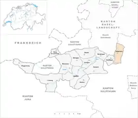 Karte von Duggingen