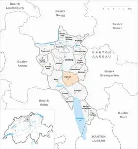 Karte von Egliswil