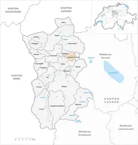 Karte von Egolzwil