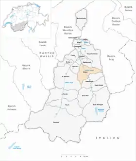 Karte von Eisten