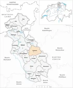Karte von Embrach