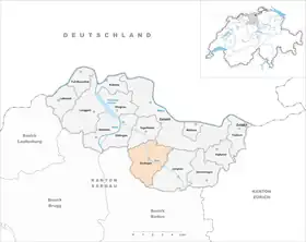 Karte von Endingen
