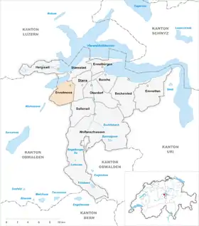 Karte von Ennetmoos