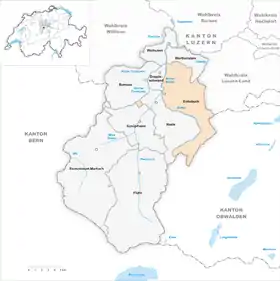 Karte von Entlebuch