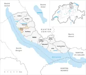 Karte von Erlenbach