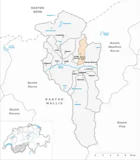 Karte von Erschmatt