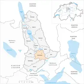 Karte von Eschenbach