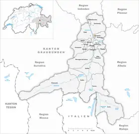 Karte von Fürstenau