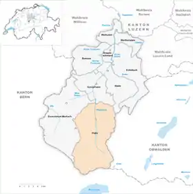 Karte von Flühli