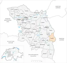 Karte von Gondiswil