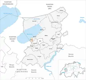 Karte von Greng
