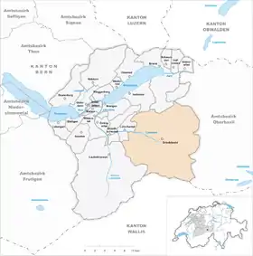 Karte von Burglauenen