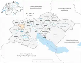Karte von Gurzelen