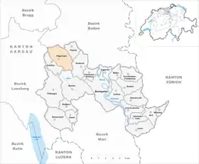 Karte von Hägglingen