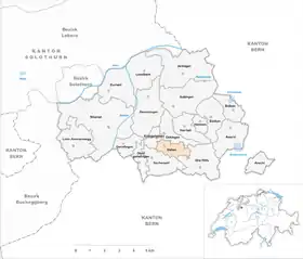 Karte von Halten