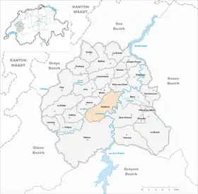 Karte von Hauterive