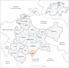 Karte von Henggart