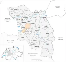 Karte von Herzogenbuchsee