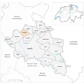 Karte von Hettlingen