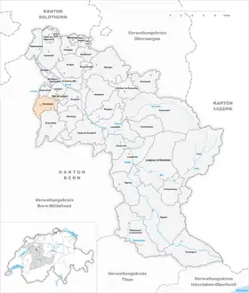 Karte von Hindelbank