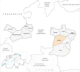 Karte von Hochwald