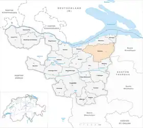 Karte von Homburg