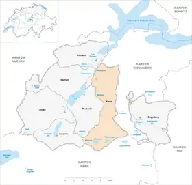 Karte von Kerns