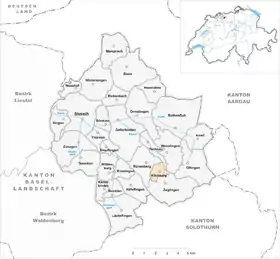Karte von Kilchberg