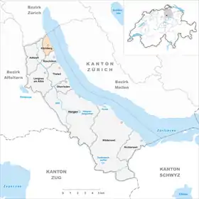Karte von Kilchberg
