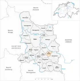 Karte von Killwangen