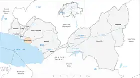Karte von La Tour-de-Peilz