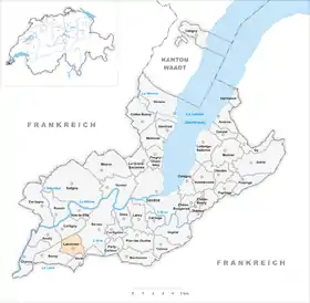 Karte von Laconnex