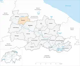 Karte von Märstetten