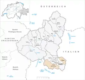 Karte von Müstair