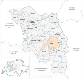 Karte von Madiswil