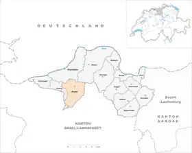 Karte von Magden