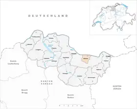 Karte von Mellikon