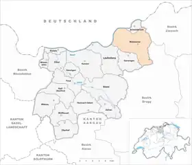 Karte von Mettauertal