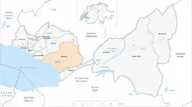 Karte von Clarens