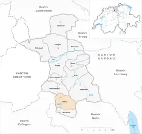 Karte von Muhen